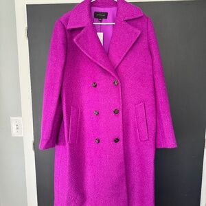 Fuchsia Ann Taylor Coat